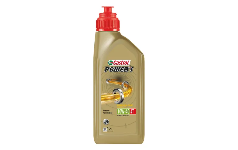 Castrol Motorenöl Power 1 4T 10W-40 Trizone Technology, 1 l
