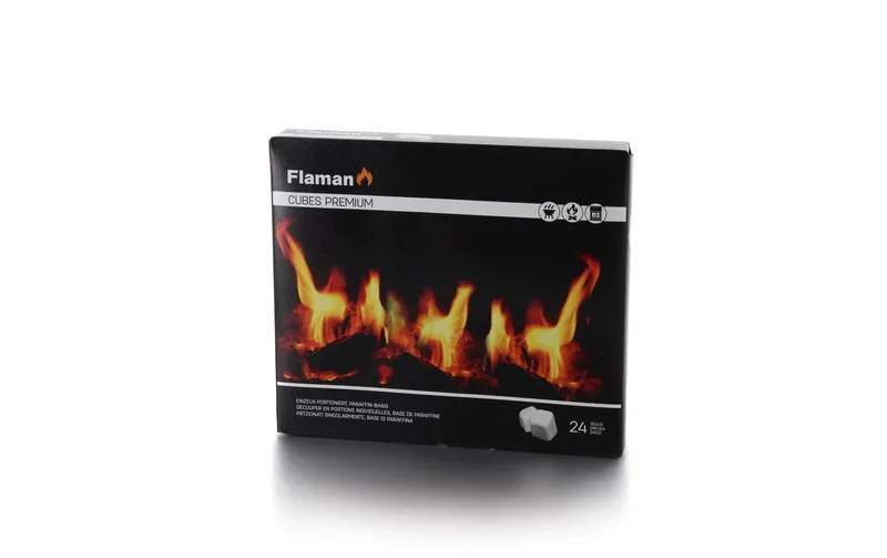 Flaman Grillanzünder Cubes Premium, 25 pièces