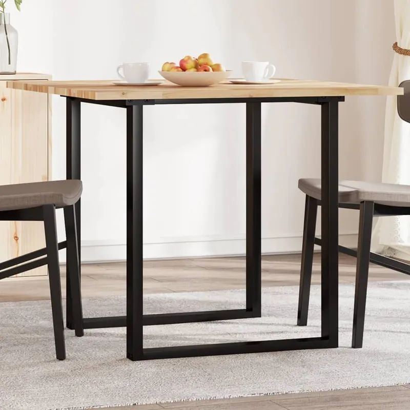 Tischplatte Quadratisch 90x90x2 cm legno massiccio acacia