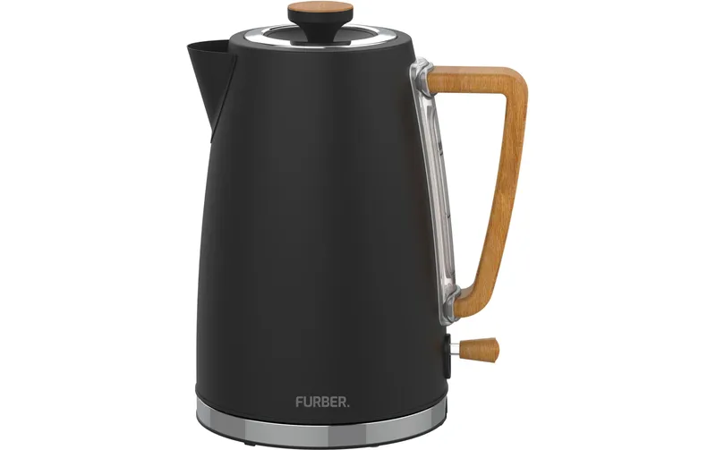 FURBER Wasserkocher Chaplin 1.7 l, noir matt