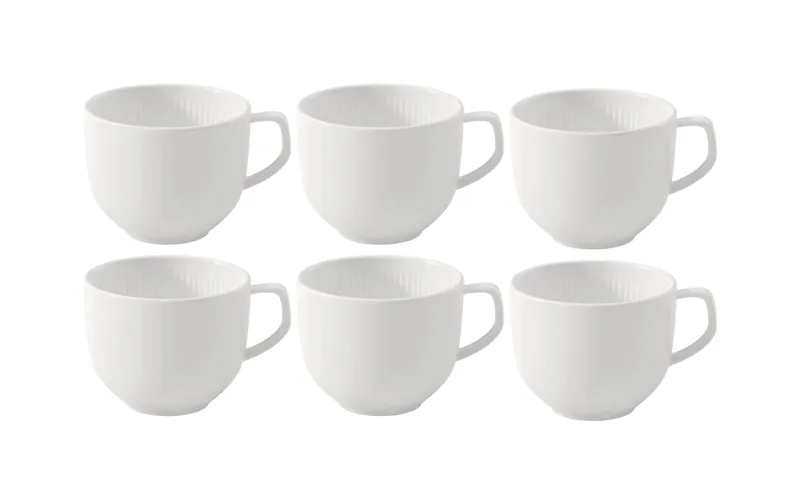 Villeroy & Boch tasse à café Afina 150 ml, 6 pièces, blanc