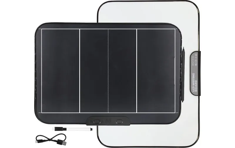 Playmaker LCD Taktiktafel Volleyball Weiss