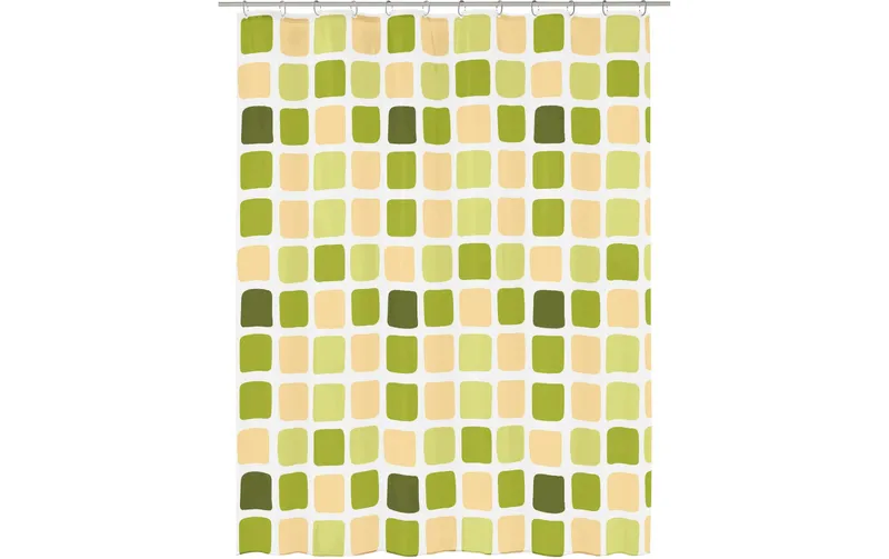 Kleine Wolke Duschvorhang Sonny 180 x 200 cm, verde