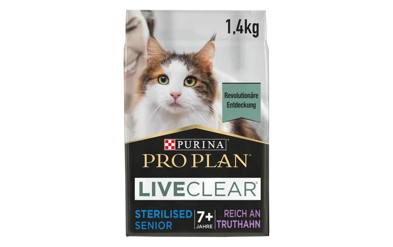 Purina Pro Plan Trockenfutter Live Clear Senior Reich Truthahn 1.4 kg