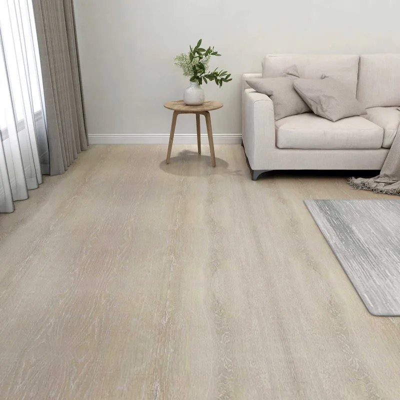 Bodenplanken Beige 5,11 m² 55 Stk. PVC