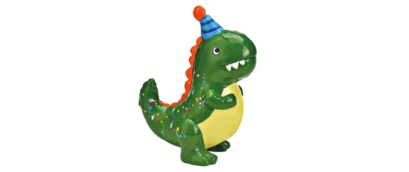 G. Wurm Spardose Dino 18 x 22 x 10 cm