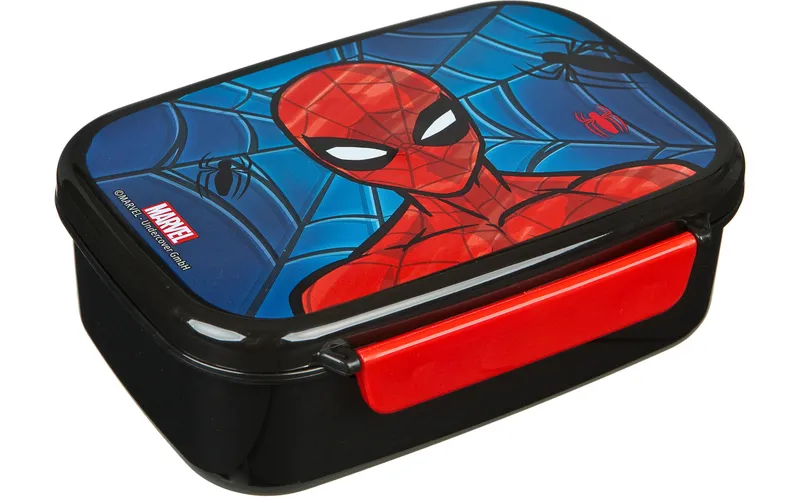 Scooli Lunchbox Spiderman red/black