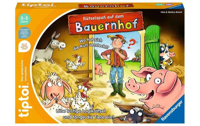 tiptoi Spiel Rätselspass auf il Bauernhof