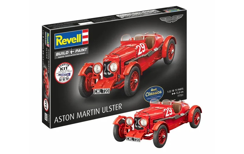 Revell Starter Kit Aston Martin Ulster 1:32