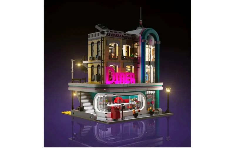 Light My Bricks LED-Licht-Set für LEGO® für 10260 Amerikanisches Diner