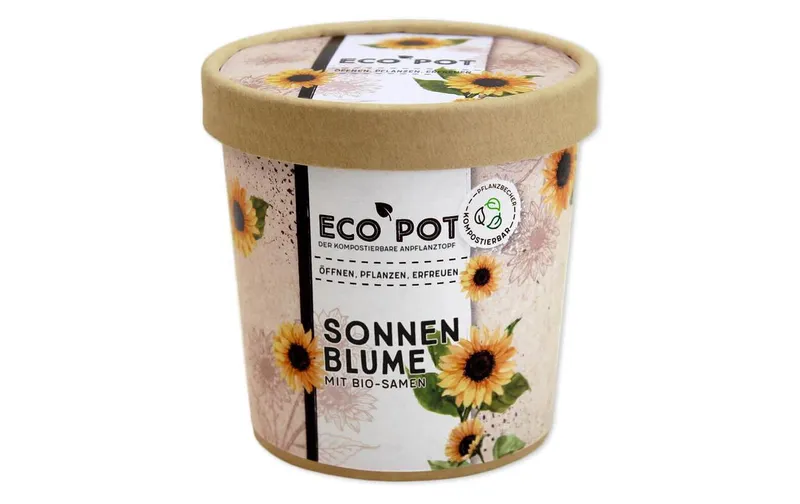 Feel Green EcoPot Sonnenblume BIO