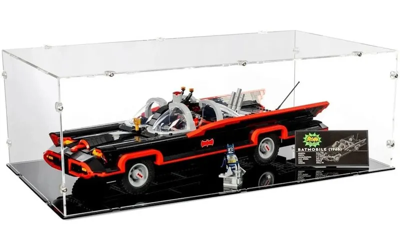 iDisplayit Baukasten Acryl-Display für LEGO 76328 Batmobil
