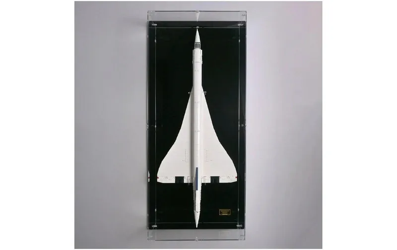 iDisplayit Baukasten Acryl-Wand-Display pour LEGO 10318 Concorde