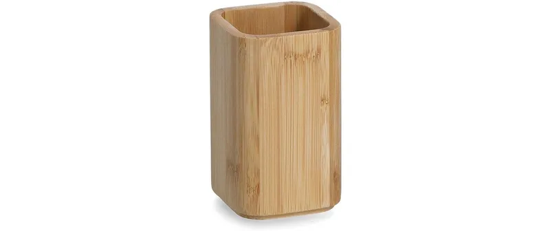 Zeller Present Zahnputzbecher Bambus Braun
