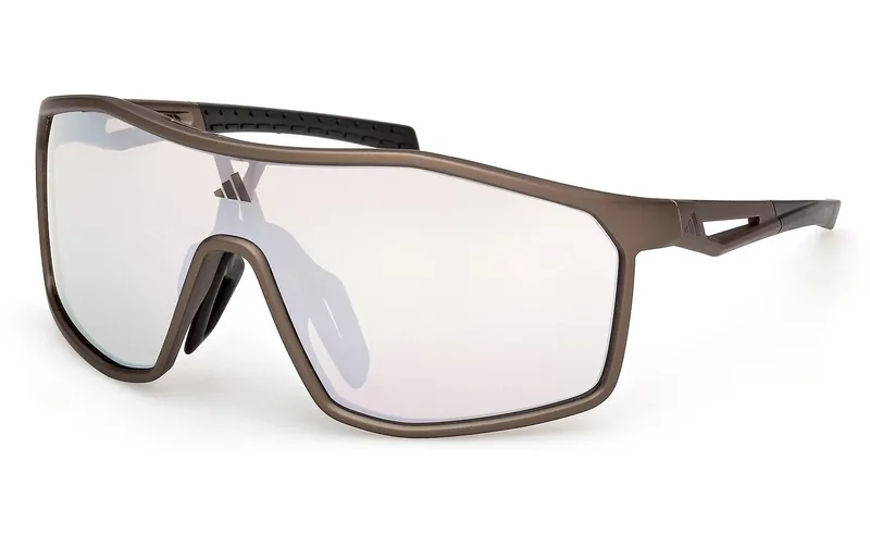 adidas Kalidro SP0117 Sport-Sonnenbrille, Matte Dark Brown