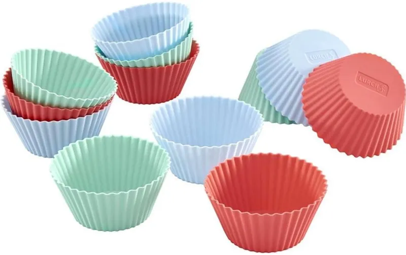 Lurch Muffin Backform Flexi 12 pièces, multicolore