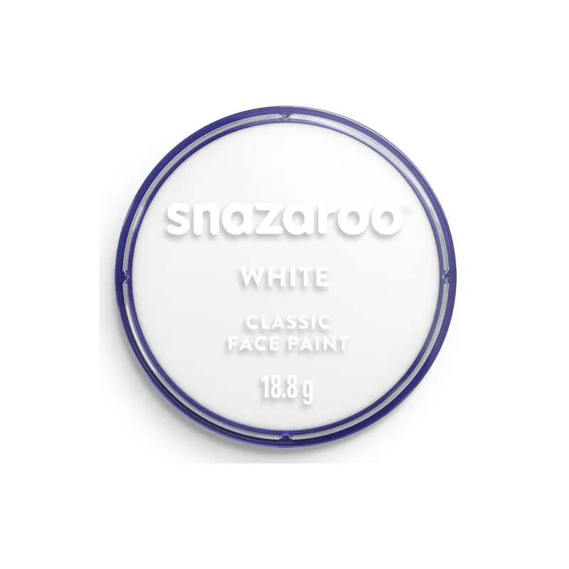 Snazaroo Schminkfarbe Blister 18 ml, Weiss