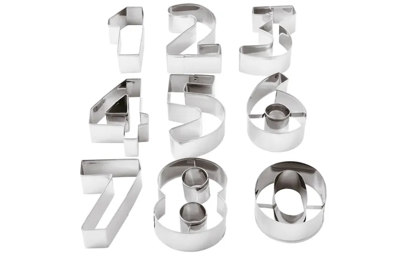 Paderno Guetzli-Ausstecher 1 pieces, Zahlen