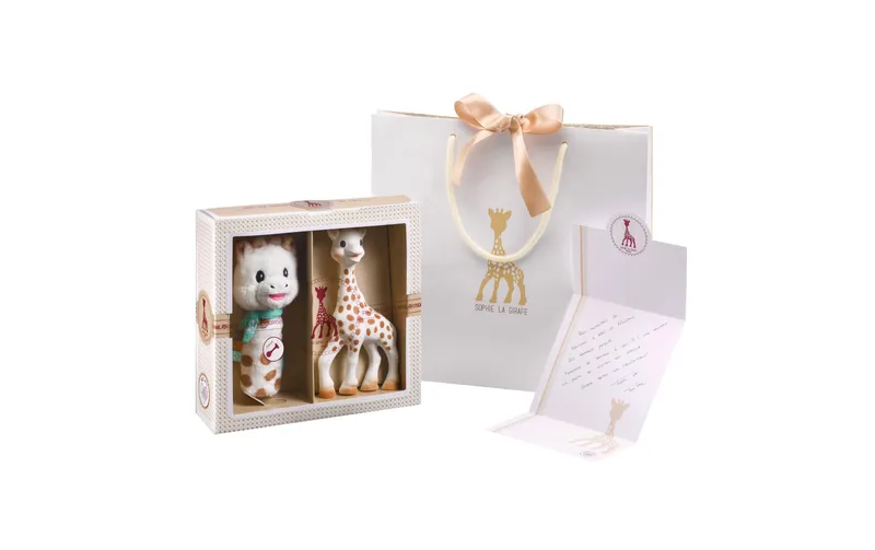Sophie la girafe Geschenkset Spielfigur et Rassel