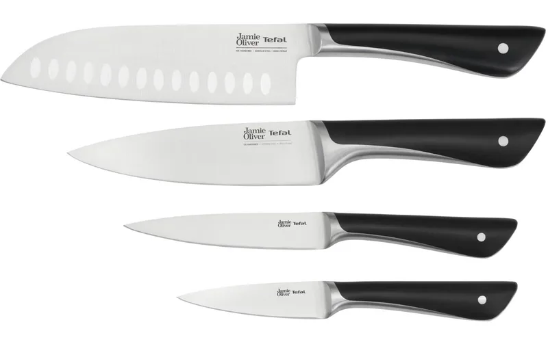 Tefal Messer-Set Jamie Oliver 4-teilig, noir