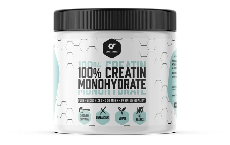 Go Fitness Pulver Nutrition – Creatine Monohydrate Neutral 300 g
