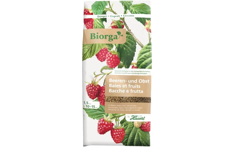 Hauert Dünger Biorga per Obst, 1,5 kg