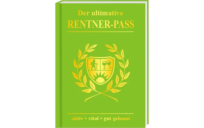 Trendcompany Rentner Pass 10.5 x 14.5 cm, 40 Seiten