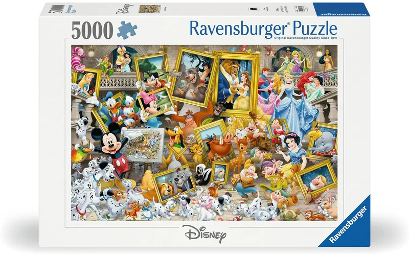 Ravensburger Puzzle Mickey als Künstler 5000 Teile