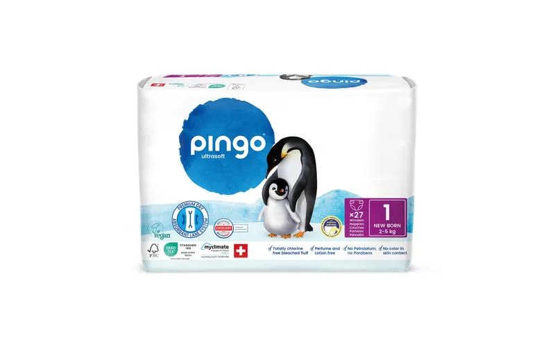 Pingo Ökowindeln Grösse 1, New Born