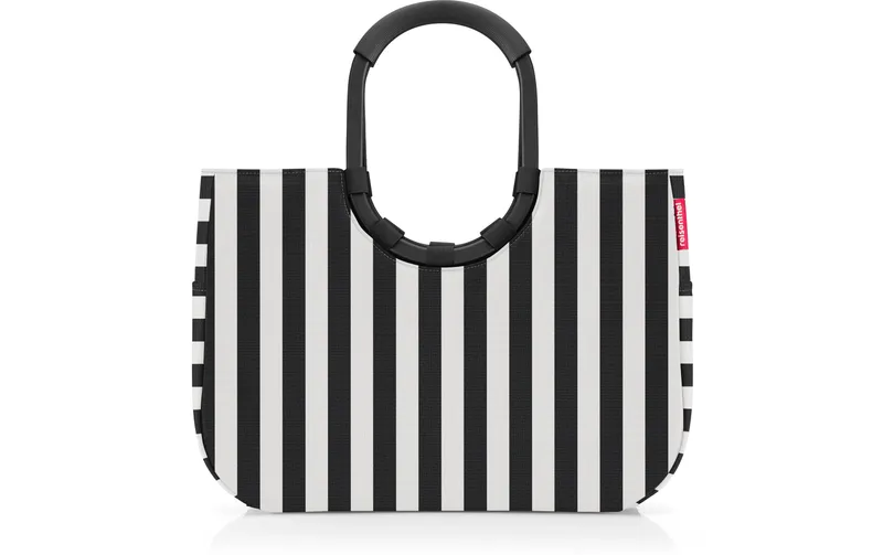 Reisenthel Einkaufskorb Loopshopper L Summerstripes Black