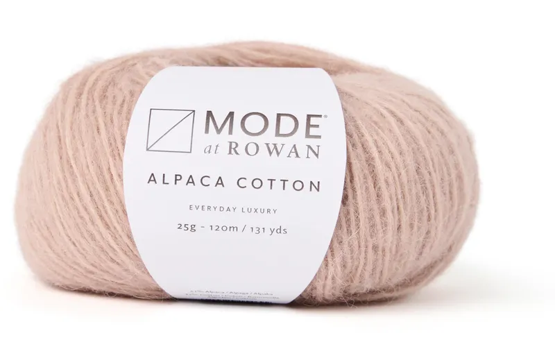 Mode at Rowan Wolle Alpaca Cotton 25 g, 120 m, Rosa