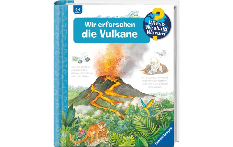 Ravensburger Kinder-Sachbuch WWW Wir erforschen die Vulkane