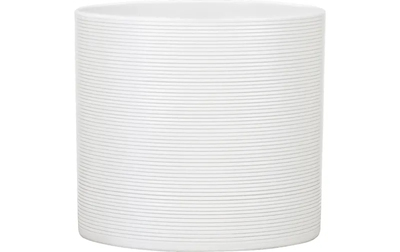 scheurich Übertopf Panna, Ø 19 cm, bianco
