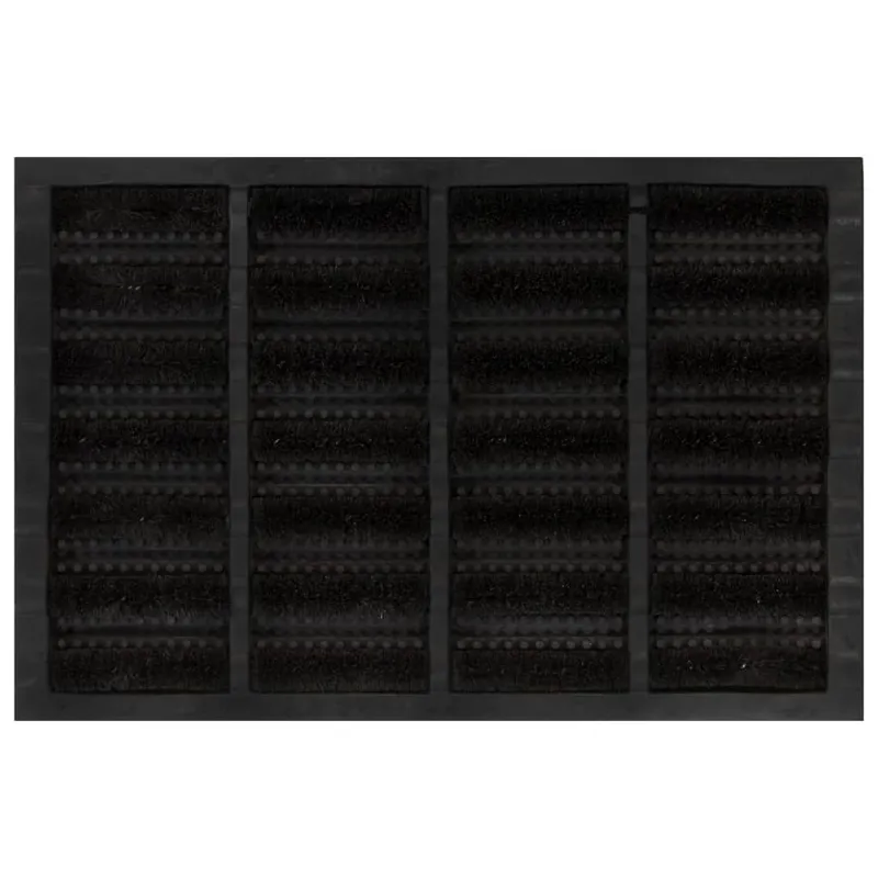 Fußmatte Rechteckig 40x60 cm Gummi und Kokosfaser