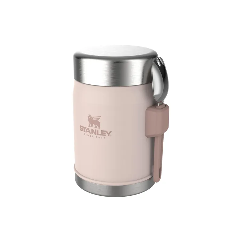 Stanley 1913 Thermo-Foodbehälter Legendary Food Jar + Spork 0.4 l, Rosa