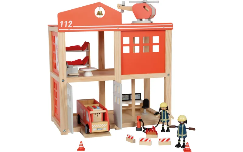small foot Grosse Feuerwache with Zubehör