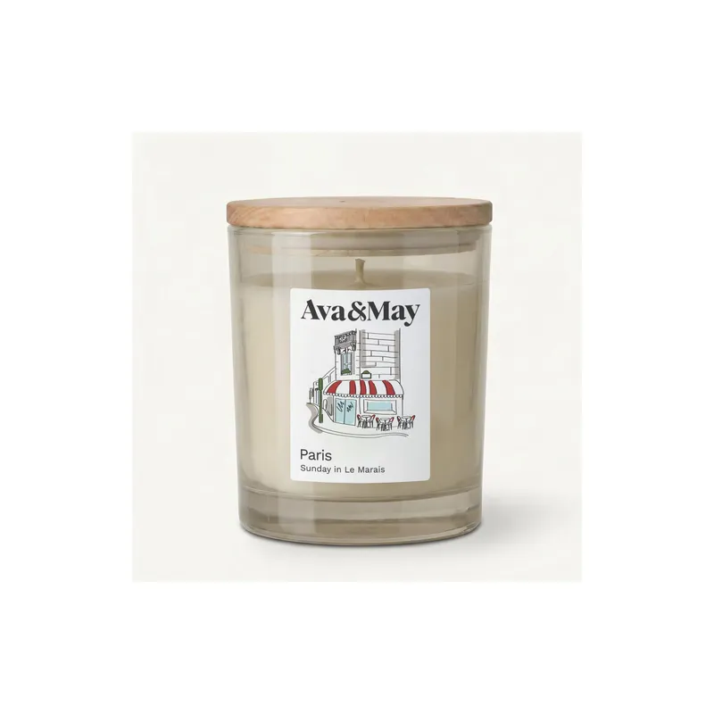 AVA & MAY Duftkerze Paris 220 g