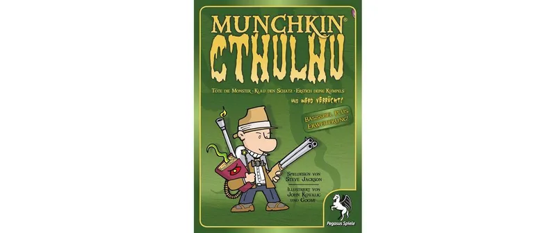 Pegasus Spiele Kartenspiel Munchkin Cthulhu 1+2 -DE