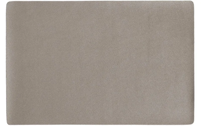 Zeller Present Tischset Kunstleder 30 cm x 45 cm, Taupe