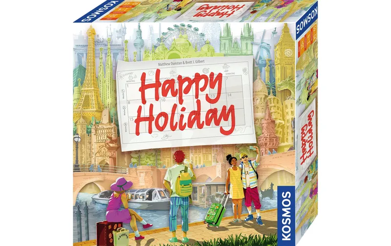 Kosmos Familienspiel Happy Holiday Europareise