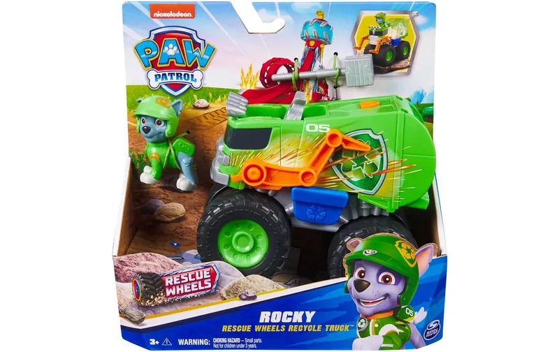 Spinmaster Paw Patrol Rescue Wheels Rocky