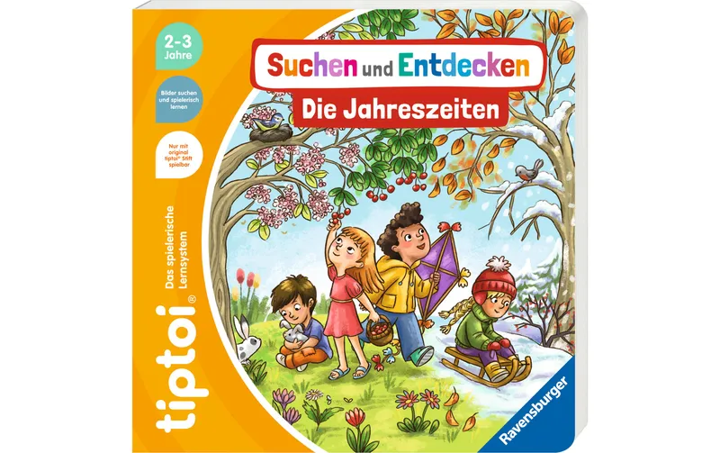 tiptoi Lernbuch Suchen et Entdecken: Die Jahreszeiten