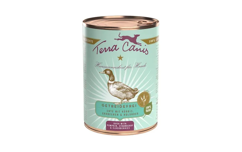 Terra Canis Nassfutter Getreidefrei Ente, 400 g