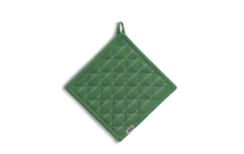 Kela Topflappen Cora Streifen green