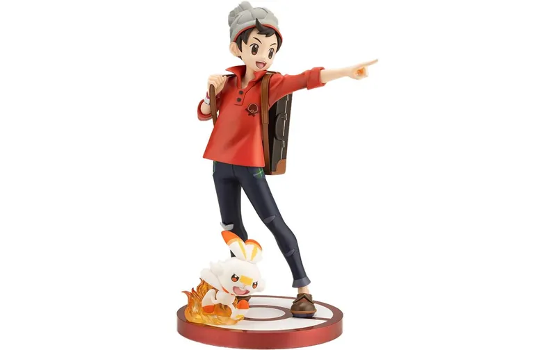 Kotobukiya Figur Pokémon ARTFXJ 1/8 Victor & Hopplo
