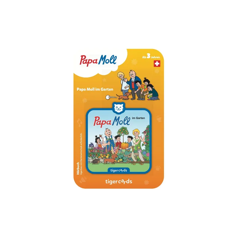 Tigermedia tigercard Papa Moll – Im Garten