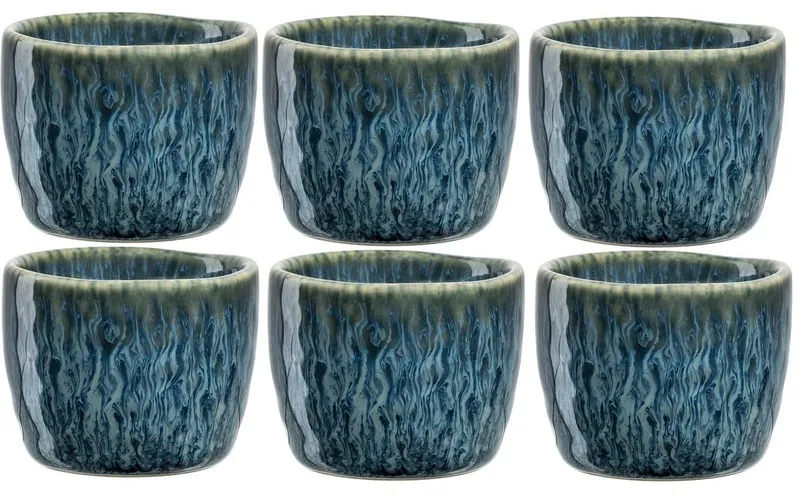 LEONARDO Eierbecher Matera 6 pieces, blue
