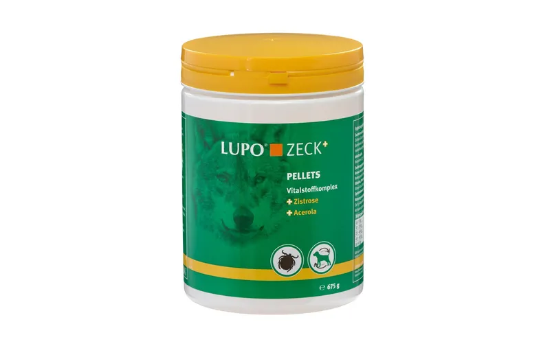 Luposan Hunde-Nahrungsergänzung Zeck+ Pellets, 675 g