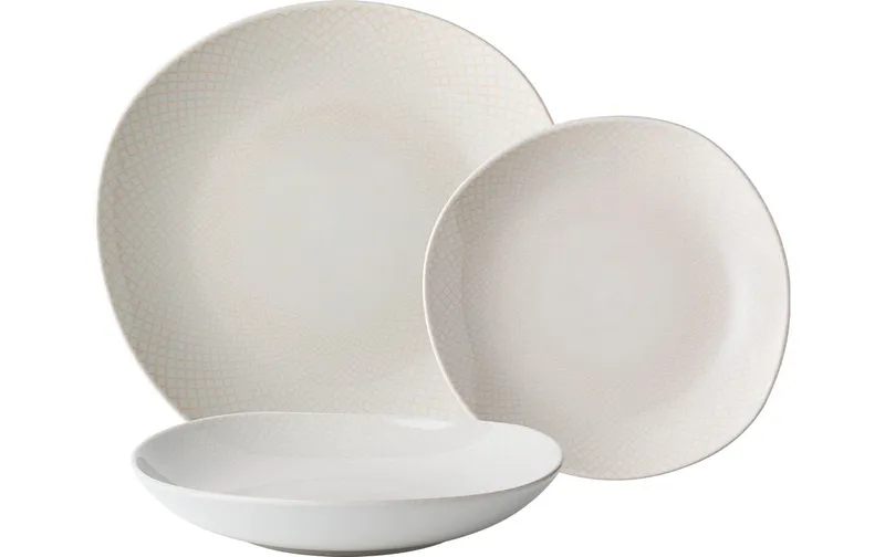Lunasol Speise-Service Elements North Organic Structure 12-tlg.