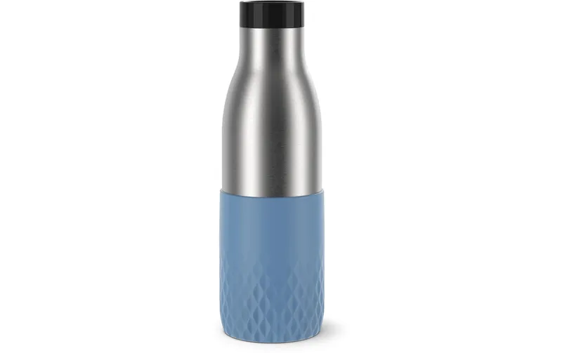 Emsa Trinkflasche Bludrop Sleeve 500 ml, Blau